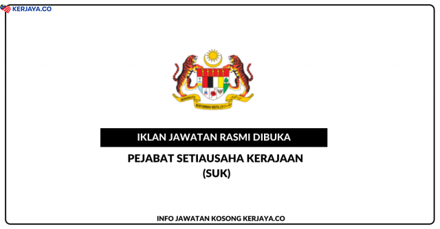 Pembantu Tadbir N19 Pejabat Setiausaha Kerajaan Negeri (SUK)