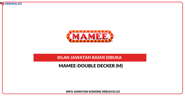 Mamee-Double Decker ~ Jawatan Kosong Business Development