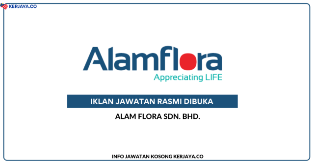 Alam Flora ~ Jawatan Kosong Geospatial Information System (GIS) Developer Executive