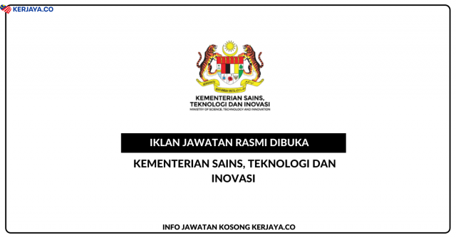 Kementerian Sains, Teknologi Dan Inovasi ~ Jurulatih  Sambilan Jabatan Pembangunan Sumber Manusia