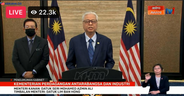 TERKINI: Azmin Ali Dilantik Menteri Kanan Perdagangan. Kabinet Baru PM9