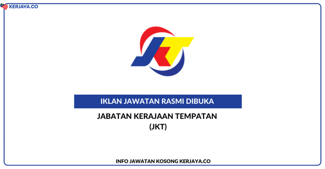 Jabatan Kerajaan Tempatan (JKT) ~ Kekosongan Jawatan Personel MySTEP Penolong Pegawai Tadbir