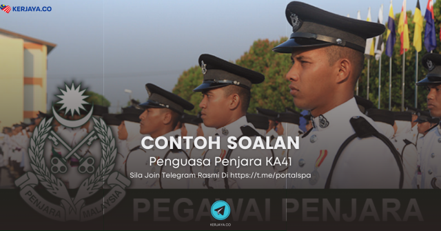 Contoh Soalan Psikometrik Penguasa Penjara KA9 (SPiER & PSEE SPA)