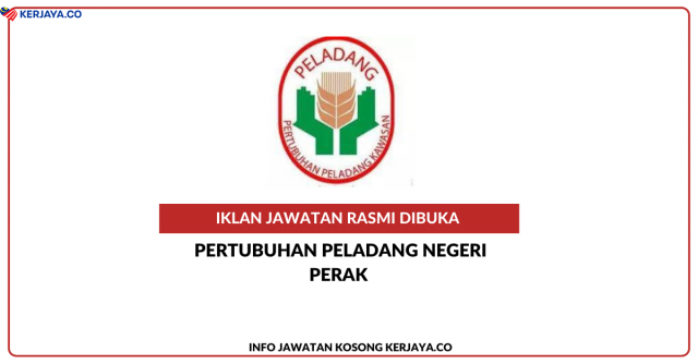 Pertubuhan Peladang Negeri Perak ~ Kekosongan Jawatan Chargeman (A4) & Junior Am