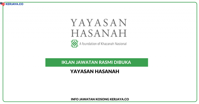 Yayasan Hasanah ~ Kekosongan Jawatan Internship
