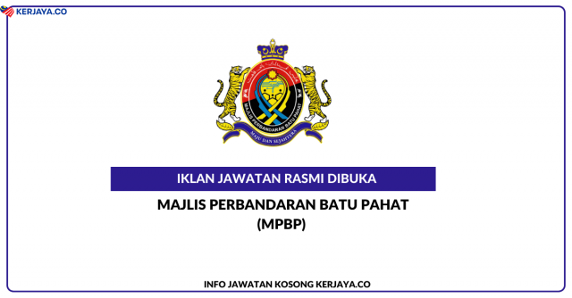 Majlis Perbandaran Batu Pahat (MPBP) ~ Pembantu & Pegawai Tadbir