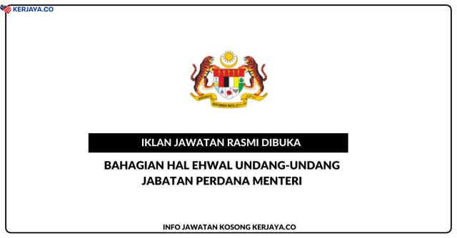 Bahagian Hal Ehwal Undang-Undang, Jabatan Perdana Menteri ~ Jawatan Kosong Anggota Tribunal
