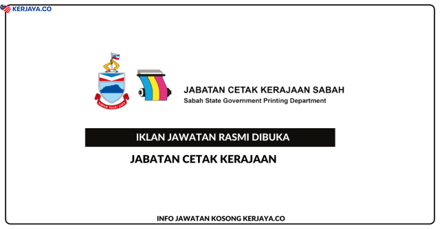 Jabatan Cetak Kerajaan ~ Pembantu Penerbitan