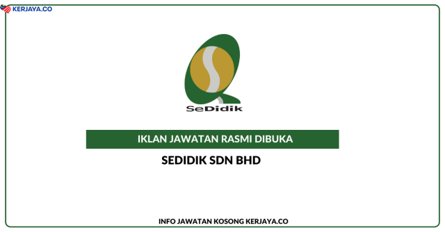 SeDidik ~ Kekosongan Jawatan Pemandu Dan Tukang Masak