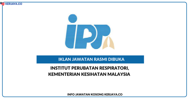 Institut Perubatan Respiratori, Kementerian Kesihatan Malaysia ~ Personel MySTEP,5 Kekosongan Jawatan