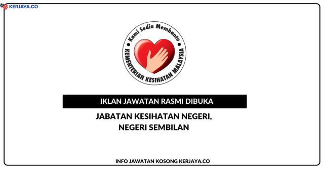 Jabatan Kesihatan Negeri Sembilan ~ Kekosongan Jawatan Personel MySTEP