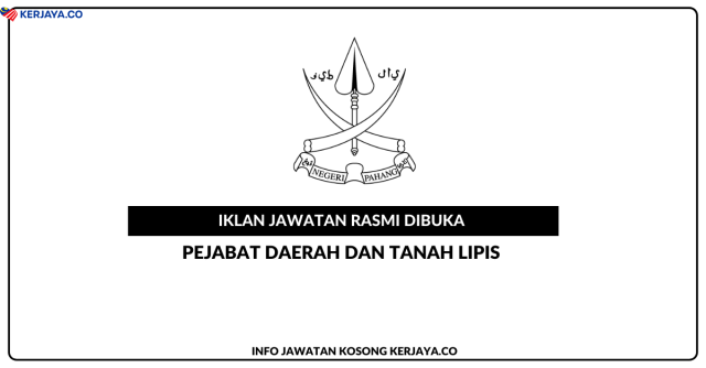 Pejabat Daerah Dan Tanah Lipis