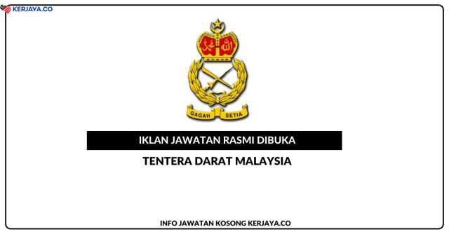 Tentera Darat Malaysia ~ Pemilihan Akhir Perajurit Muda TD Lelaki Siri 205 Tahun 2025 Secara Walk-In