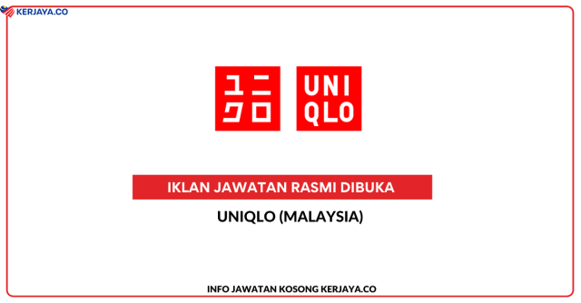 UNIQLO ~ Kekosongan Jawatan Executive, Facility Maintenance