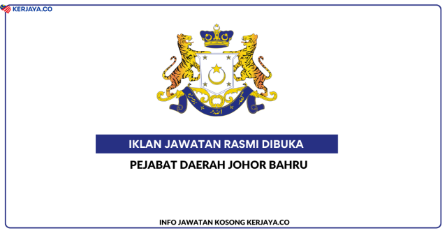 Pejabat Daerah Johor Bahru ~ Pemandu Kenderaan Gred H11