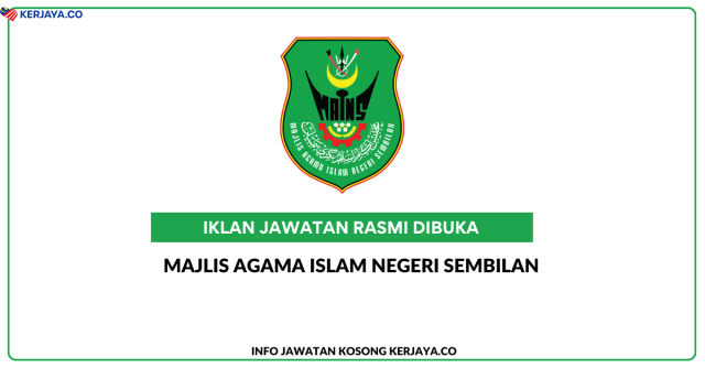 Majlis Agama Islam Negeri Sembilan ~ Jawatan Kosong Pengaturcara Komputer