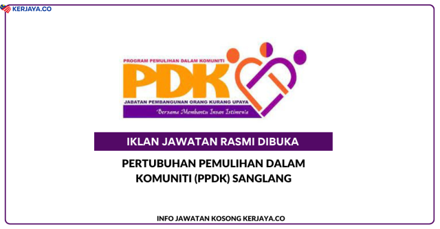 Pertubuhan Pemulihan Dalam Komuniti (PPDK) Sanglang