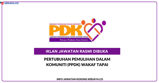 Pertubuhan Pemulihan Dalam Komuniti (PPDK) Wakaf Tapai