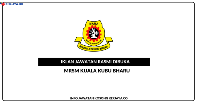 MRSM Kuala Kubu Bharu ~ Kekosongan Jawatan Guru Sambilan Subjek Biologi DG41