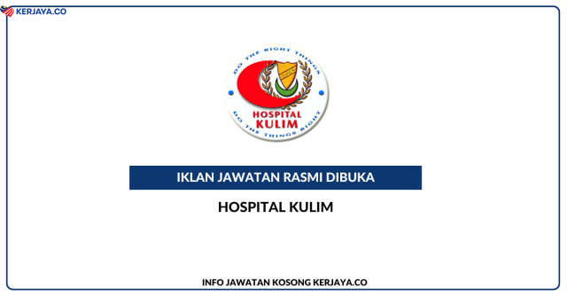 Hospital Kulim ~ Kekosongan Jawatan Personel MySTEP (Pentadbiran)