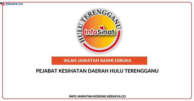 Pejabat Kesihatan Daerah Hulu Terengganu ~ Pembantu Tadbir Gred N19