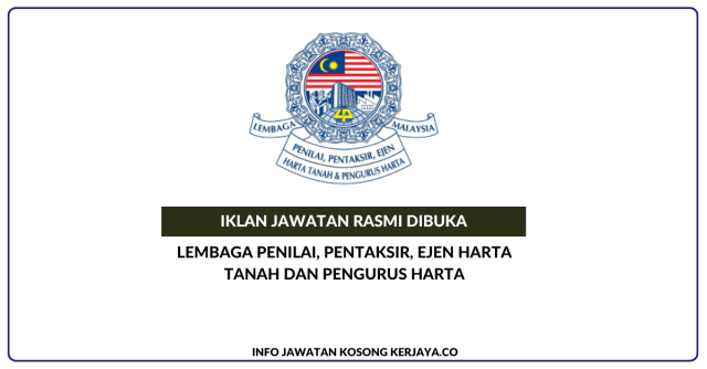 Lembaga Penilai, Pentaksir, Ejen Harta Tanah Dan Pengurus Harta