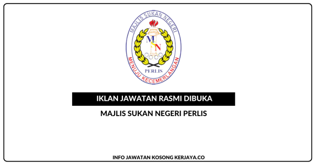 Majlis Sukan Negeri Perlis ~ Kekosongan Jawatan Pegawai Pembangunan Sukan (SDO)