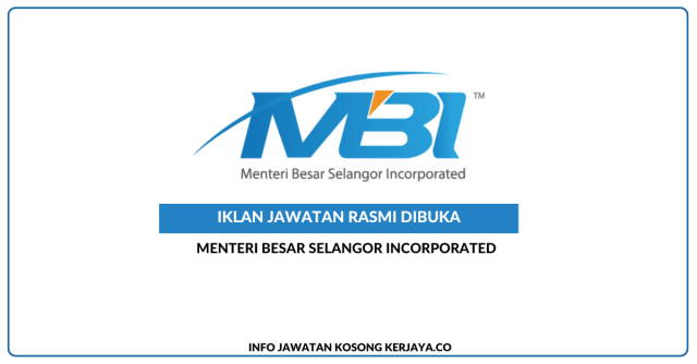 Menteri Besar Selangor Incorporated ~ Kekosongan Jawatan Senior Executive, Strategic Communication