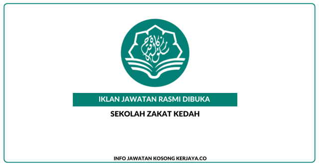 Sekolah Zakat Kedah ~ Kekosongan Jawatan Pembantu Tadbir MT-19