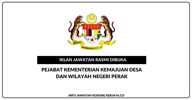 Pejabat Kementerian Kemajuan Desa Dan Wilayah Negeri Perak