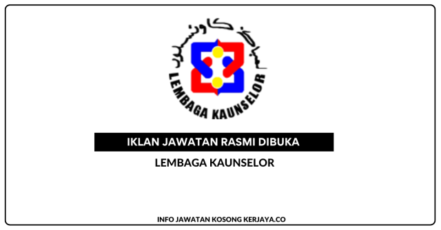 Peluang Pekerjaan Di Lembaga Kaunselor ~ Jawatan Kosong Pegawai Eksekutif (Teknologi Maklumat)