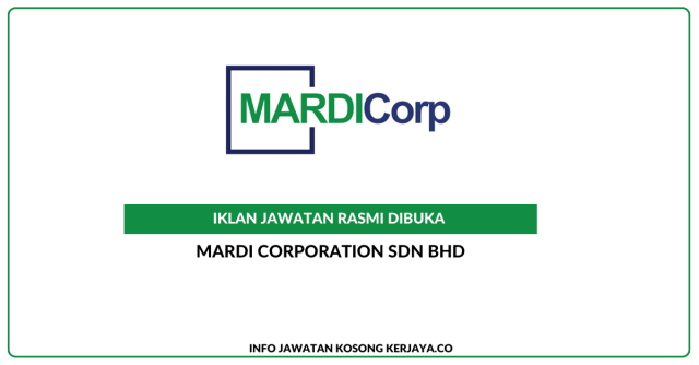 Mardi Corporation Sdn Bhd ~ Kekosongan Jawatan Senior Executive