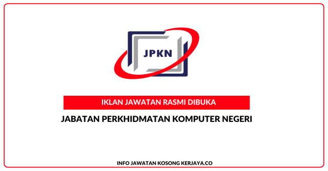 Jabatan Perkhidmatan Komputer Negeri ~ Jawatan Kosong Pembantu Khidmat Am Gred H1 (Pemandu Kenderaan), Pembantu Khidmat Am Gred H1 , Juruteknik Komputer Gred FT1 & Penolong Pegawai Teknologi Maklumat Gred FA5