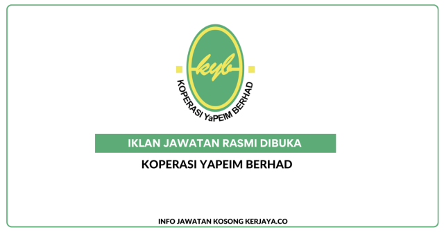 Koperasi YaPEIM Berhad ~ Kekosongan Jawatan Ketua Unit Teknologi Maklumat