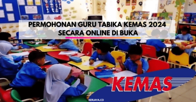 Permohonan Guru Tabika KEMAS 2024 Secara Online di Buka
