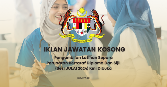 Pengambilan Latihan Separa Perubatan Bertaraf Diploma Dan Sijil (Sesi Julai 2024) Kini Dibuka