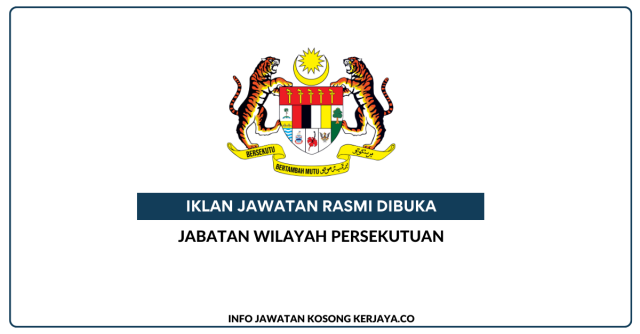 Jabatan Wilayah Persekutuan ~ Kekosongan Jawatan Personel MySTEP Perbandaran Dan Khidmat Teknikal & Personel MySTEP Digital Dan Pengurusan Maklumat