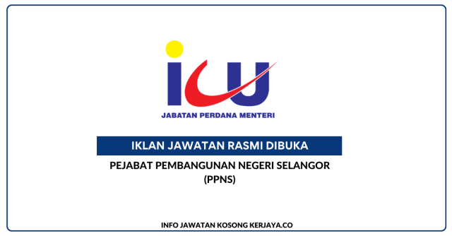 Pejabat Pembangunan Negeri Selangor (PPNS) ~ Kekosongan Jawatan Pembantu Perangkaan Gred E19
