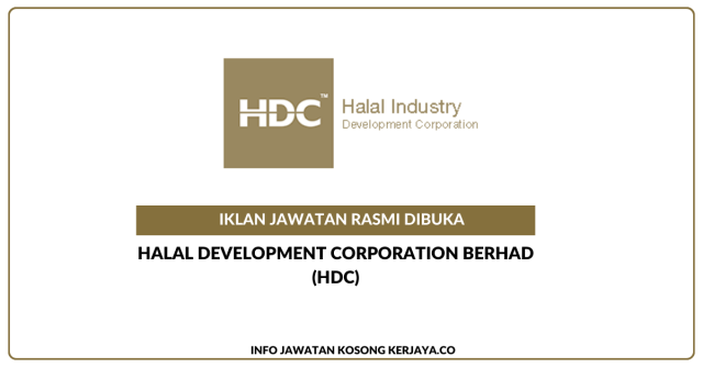 Halal Development Corporation Berhad (HDC) ~ Jawatan Kosong  Eksekutif Junior, Perolehan
