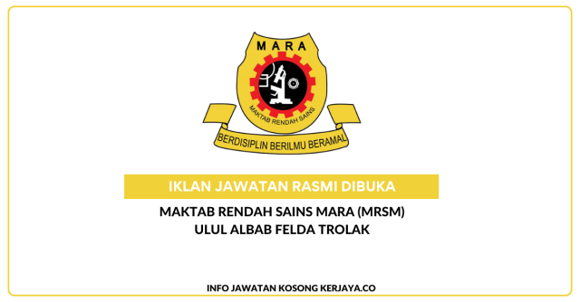 Maktab Rendah Sains Mara (MRSM) Ulul Albab FELDA Trolak