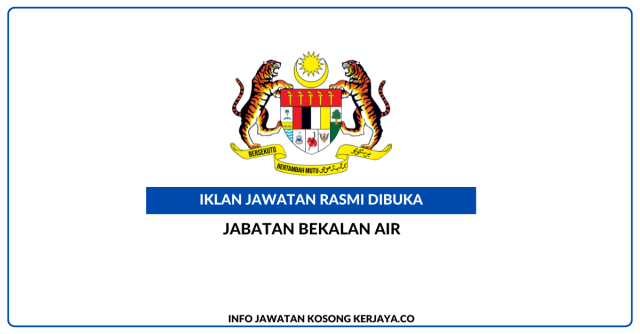 Bahagian Bekalan Air, Jabatan Bekalan Air ~ Pembantu Khidmat Am