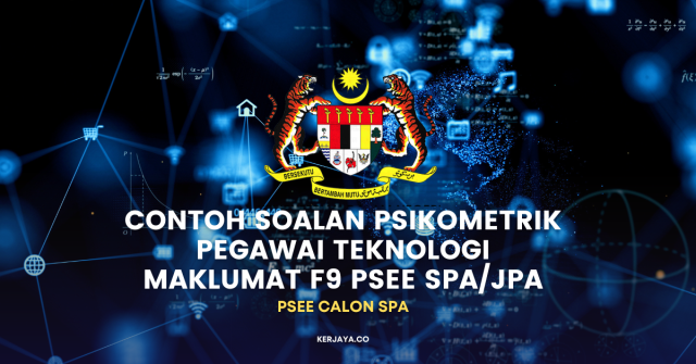 Contoh Soalan Psikometrik Pegawai Teknologi Maklumat F9 PSEE SPA/JPA