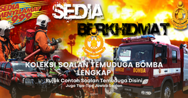 Koleksi Soalan Temuduga Bomba Lengkap Sesi Ambilan 2024