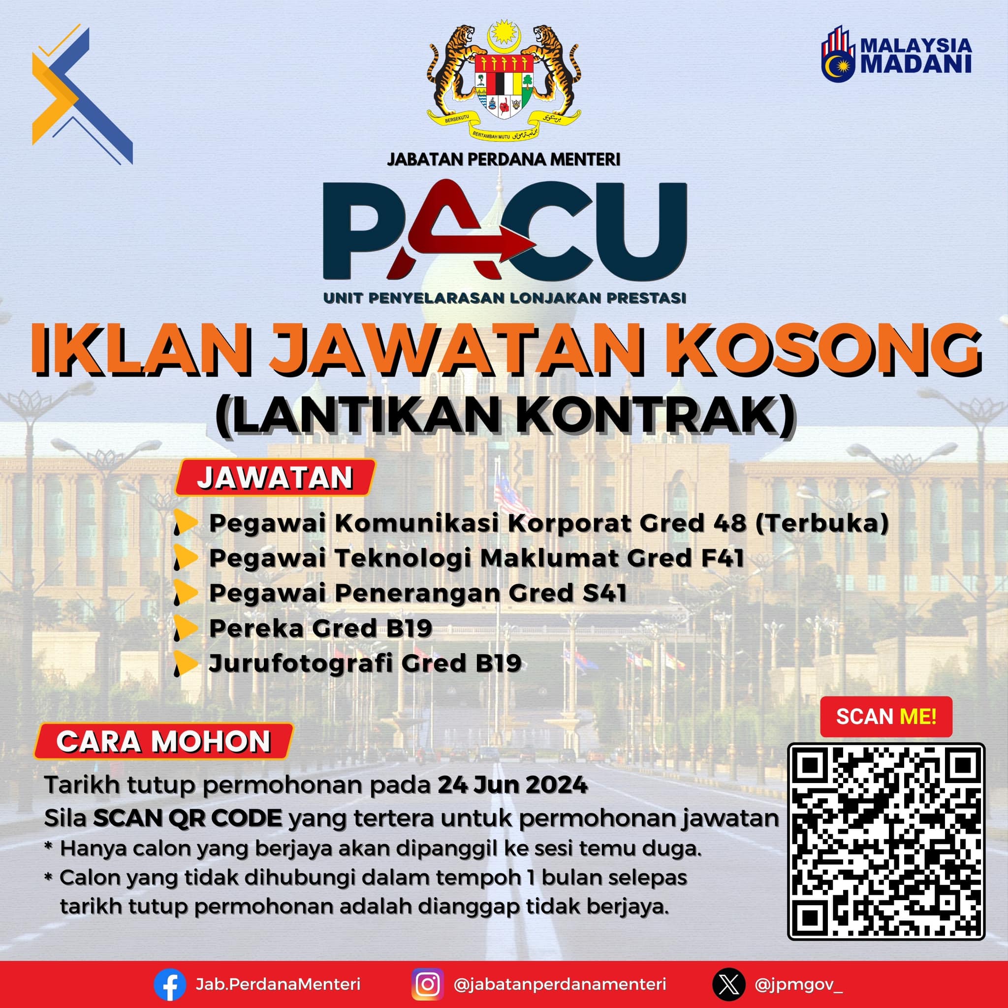 Unit Penyelarasan Lonjakan Prestasi (PACU), Jabatan Perdana Menteri