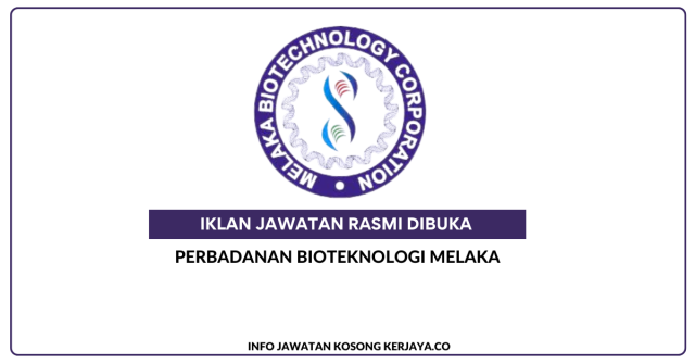 Perbadanan Bioteknologi Melaka ~ Jawatan Kosong Akauntan Gred W29
