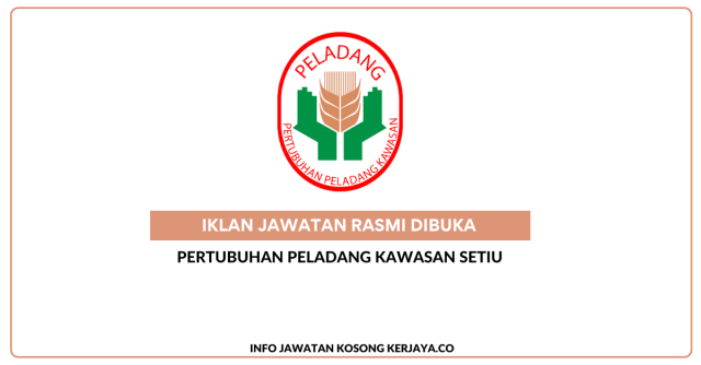 Pertubuhan Peladang Kawasan Setiu ~ Kekosongan Jawatan Pengurus Resort