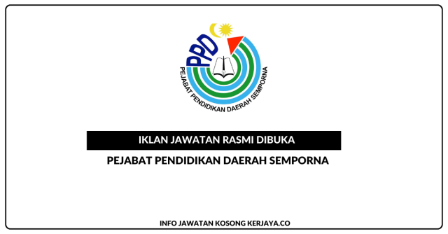 Pejabat Pendidikan Daerah Semporna ~ Jawatan Kosong Pembantu Guru