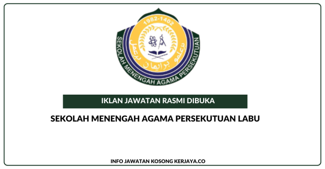 Sekolah Menengah Agama Persekutuan Labu ~ Jawatan Kosong Personel MySTEP Guru Ganti Subjek Biologi & Sains