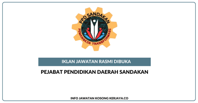 Pejabat Pendidikan Daerah Sandakan ~ Jawatan Kosong Personel MySTEP Guru Ganti