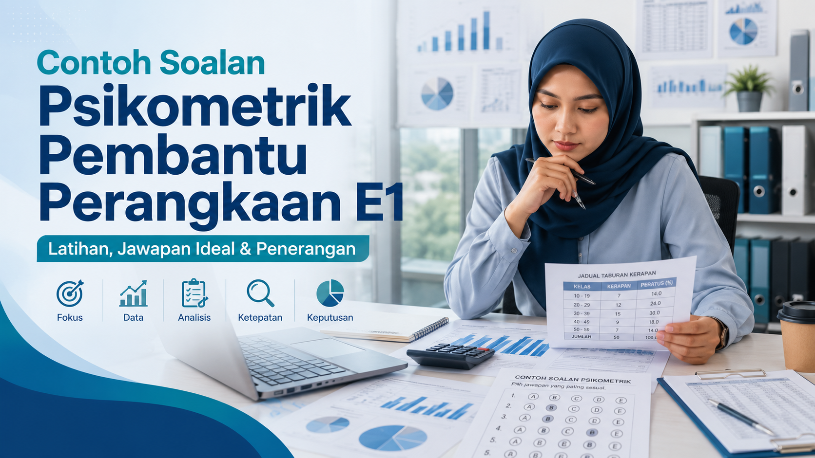 Contoh Soalan Psikometrik Pembantu Perangkaan Gred E1